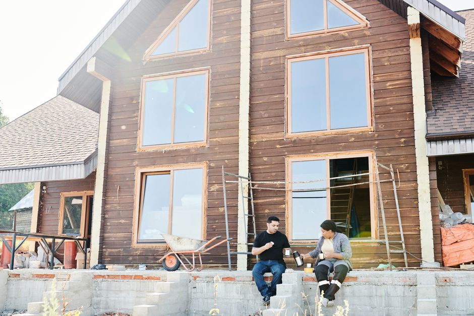 Home exterior renovation project